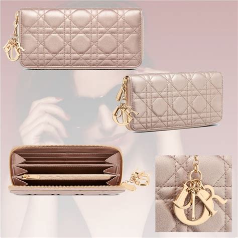 dior lady dior wallet|lady dior wallet price.